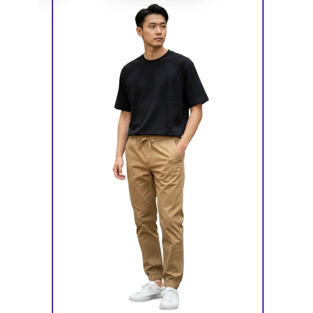 Aeropostale Drawstring Jogger Pants in Khaki Gold Sz XS NWT